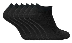 Sock Snob - Womens 100% Cotton Trainer Socks