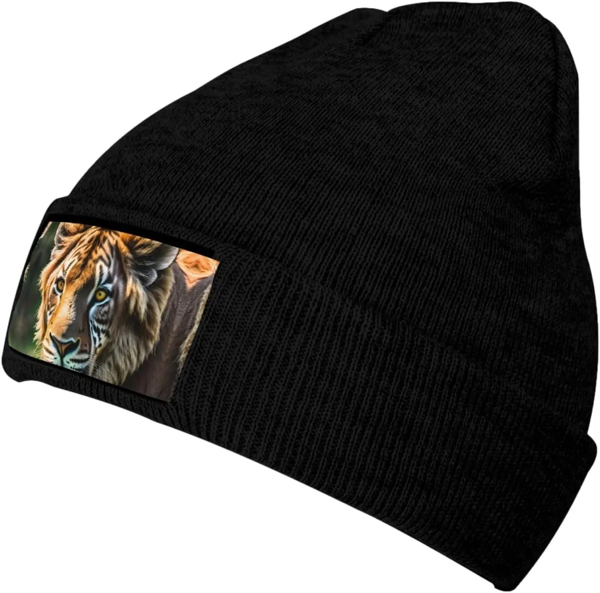 SSIMOO Bright Cabbage Velvety Tufted Style,Stretchable Brimless Hat,Knitted Woolen Cap