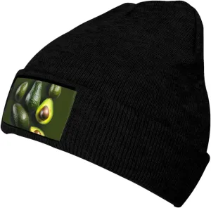 SSIMOO Bright Cabbage Velvety Tufted Style,Stretchable Brimless Hat,Knitted Woolen Cap