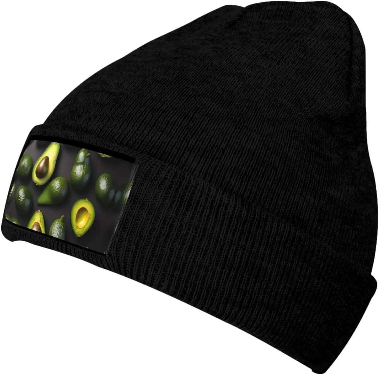 SSIMOO Bright Cabbage Velvety Tufted Style,Stretchable Brimless Hat,Knitted Woolen Cap