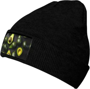 SSIMOO Bright Cabbage Velvety Tufted Style,Stretchable Brimless Hat,Knitted Woolen Cap