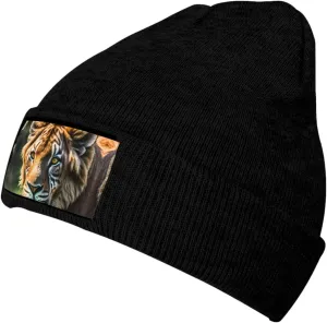 SSIMOO Bright Cabbage Velvety Tufted Style,Stretchable Brimless Hat,Knitted Woolen Cap