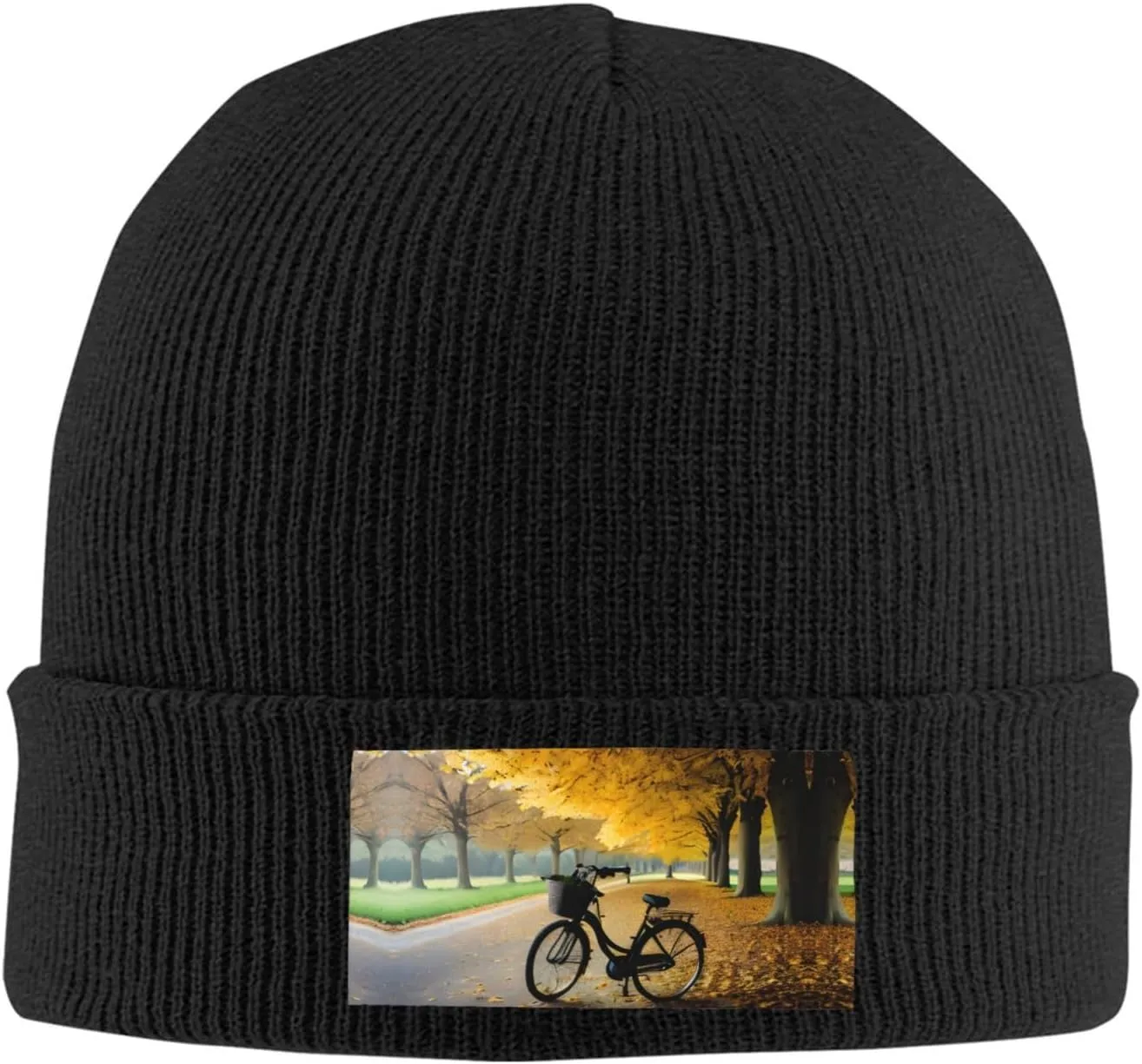 SSIMOO Bright Cabbage Velvety Tufted Style,Stretchable Brimless Hat,Knitted Woolen Cap