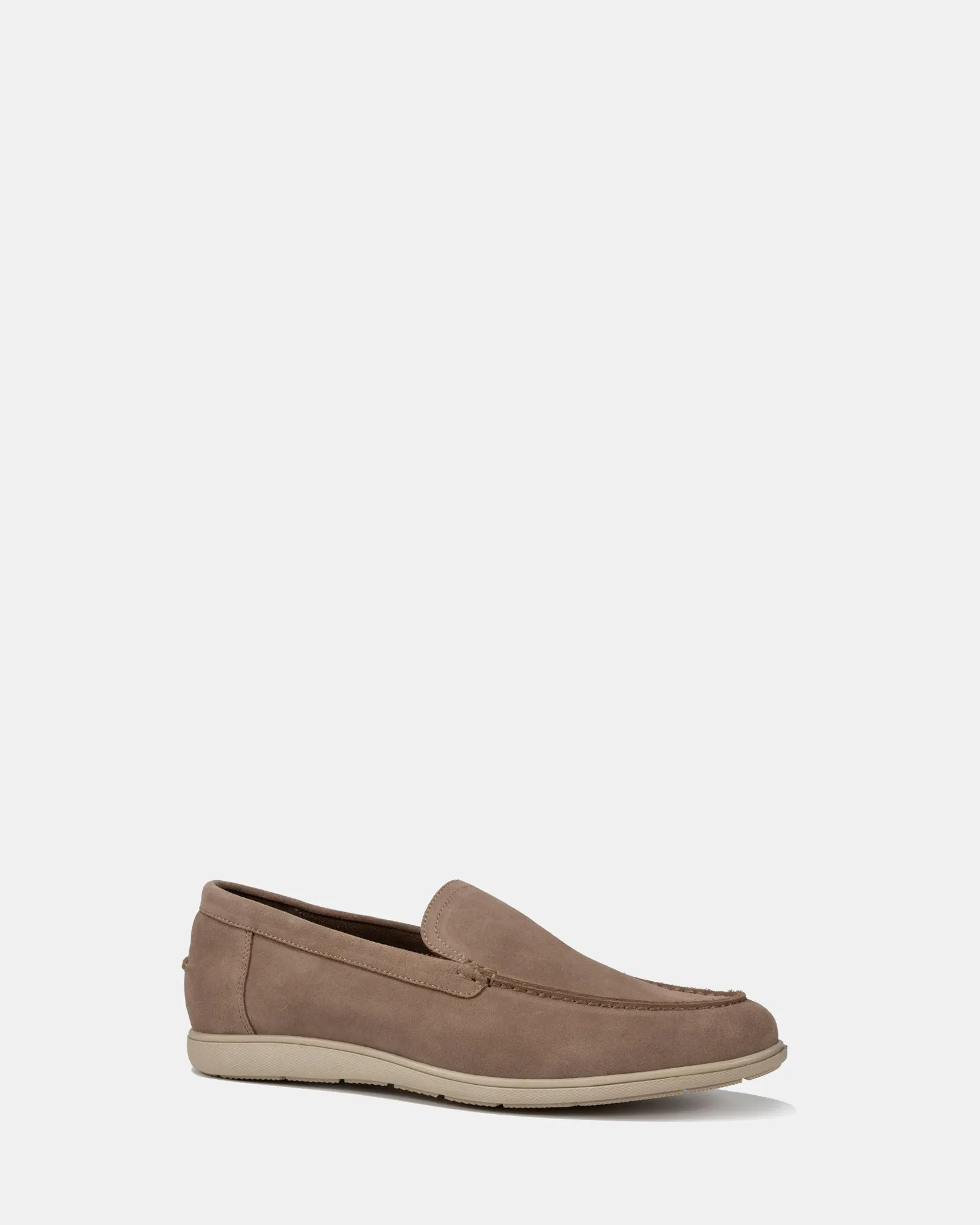 Step Taupe Suede