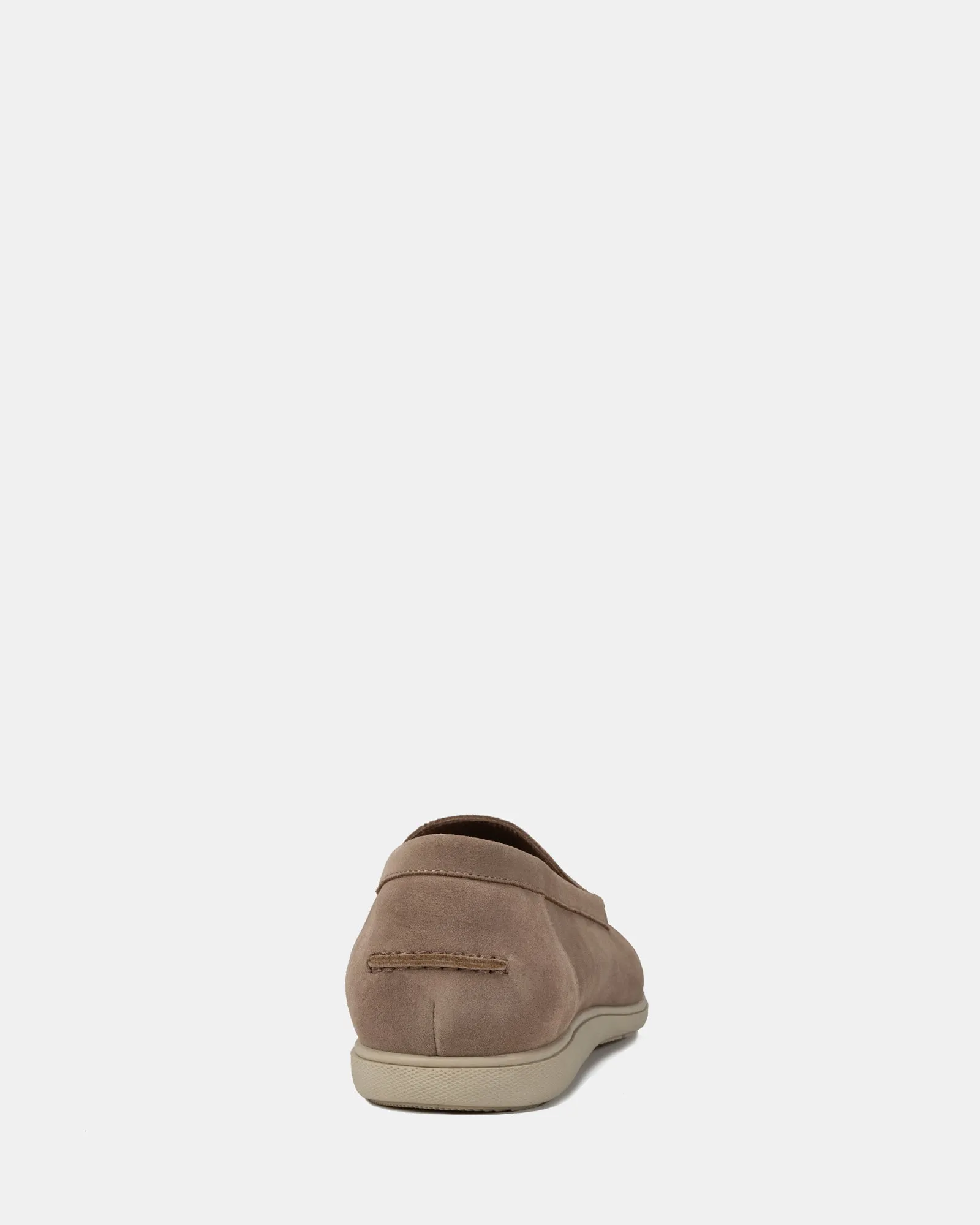 Step Taupe Suede