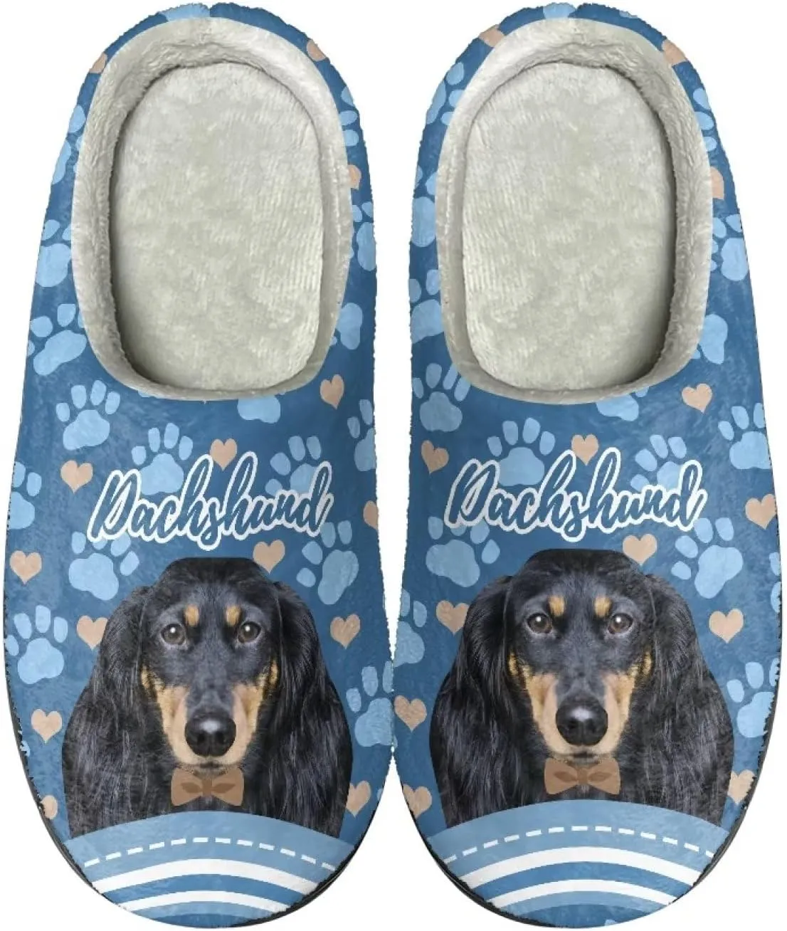 Suobstales Men Slippers Indoor Outdoor House Shoes Slip On Fall Winter Warm Bedroom Slippers for Women