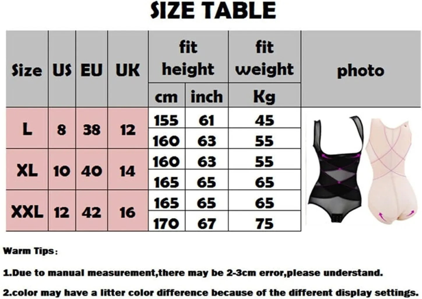 TEMKIN Women Body Shaper Corset Cincher Control Slimming Underwear Waist Trainer Recover Bodysuits Shapewear