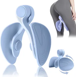 Thigh Master Hip Trainer Kegel Exerciser, Pelvic Floor Trainer for Postpartum Rehabilitation, Inner Thigh Trimmer, Toner Workout