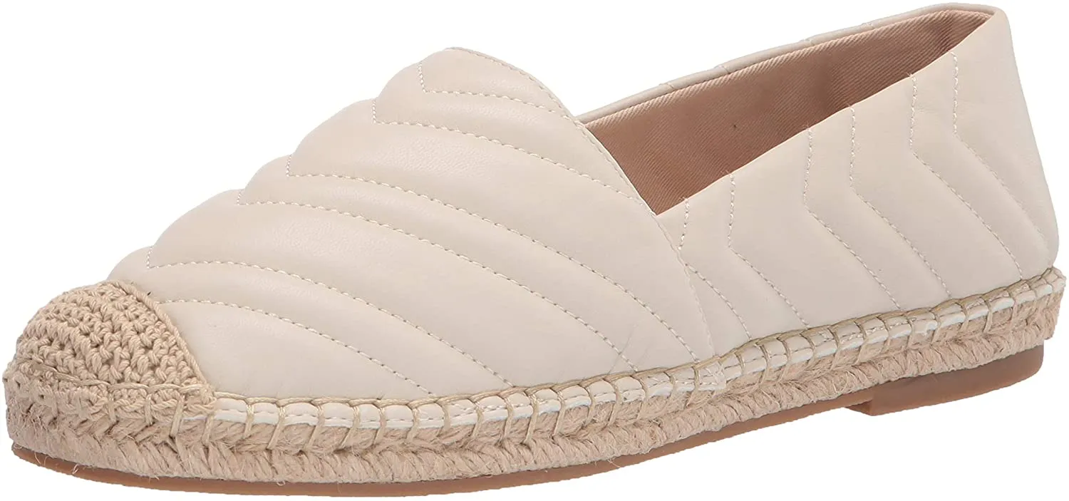 Toe Winnow Multi-functional On Shoes Resilient Flats Bone Quilted Madden Slip Chevron Rounded Steve