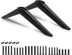 TV Legs for Toshiba TV Stand Base Replacement, Only for Toshiba 32L310U19 32L310U20 43LF421U19 50L420U, for 32" 43" 50" Toshiba TV Legs with Screws Set, Easy to Install