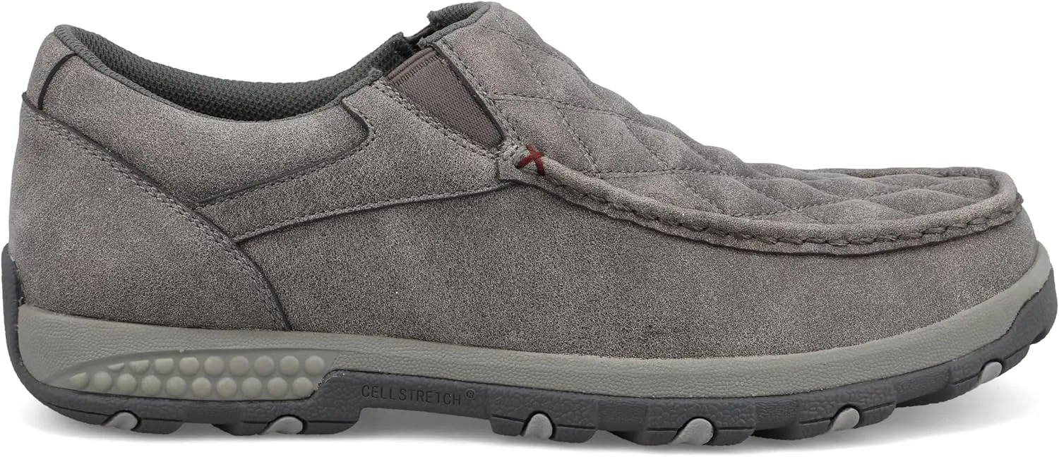Twisted X Men's Slip-On Driving Moc, Moc Toe with CellStretch