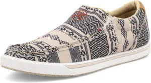 Twisted X Women's Hooey Slip-On Loper, Moc Toe, Taupe & Black, 9.5 M