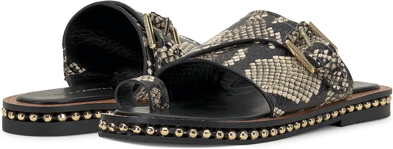 Vince Camuto Women's Cooliann Toe Ring Sandal Flat