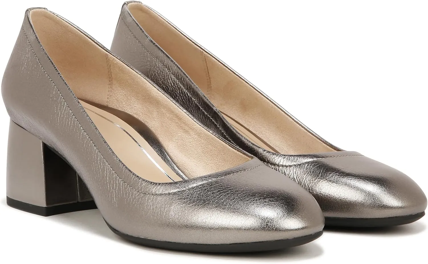 Vionic Women's Pump Heel Sandal Carmel Shoes with Arch Support