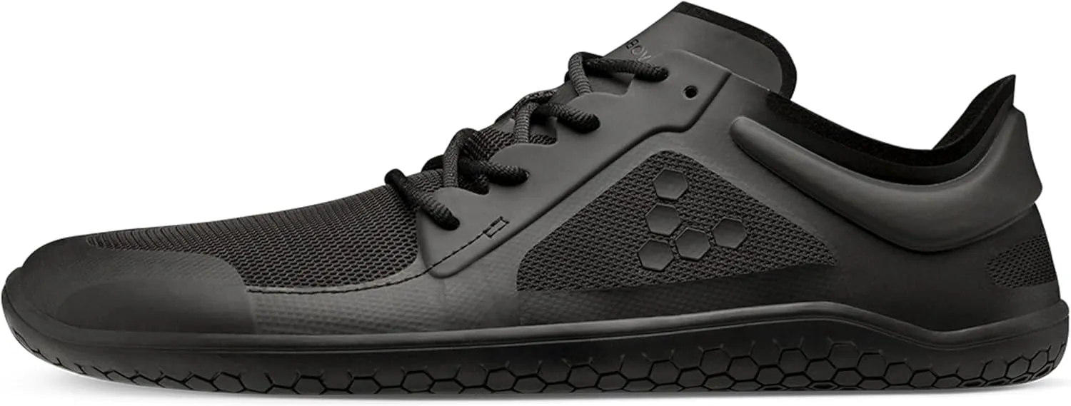Vivobarefoot Primus Lite Knit Mens Barefoot Shoes | Build Strength, Balance & Mobility | Lightweight for Training & Running | Wide Fit Grounding Shoes | Flexible Knit