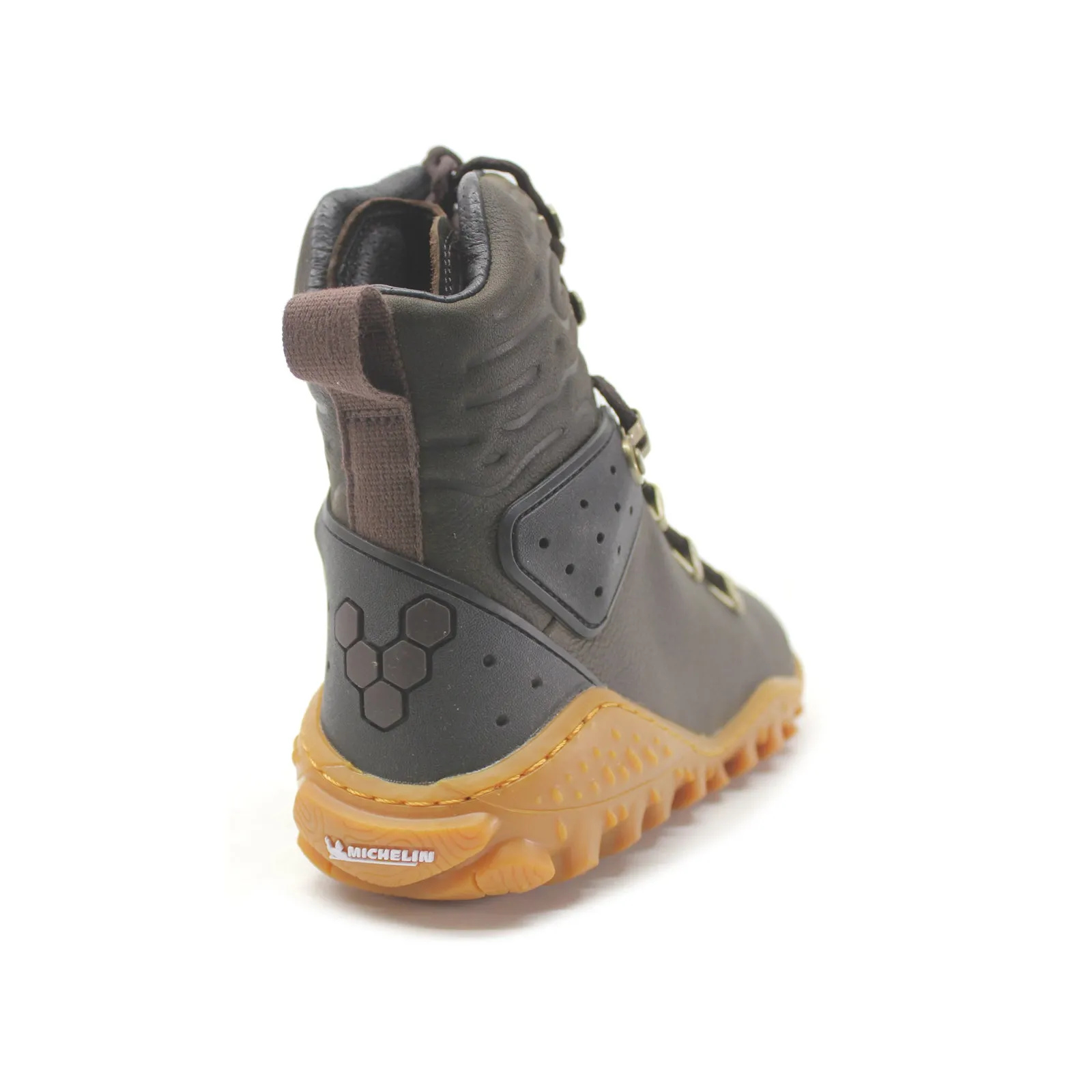 Vivobarefoot Tracker Forest ESC Leather Women's High Top Trainers - UK 5 - US 7.5 Women - EU 38