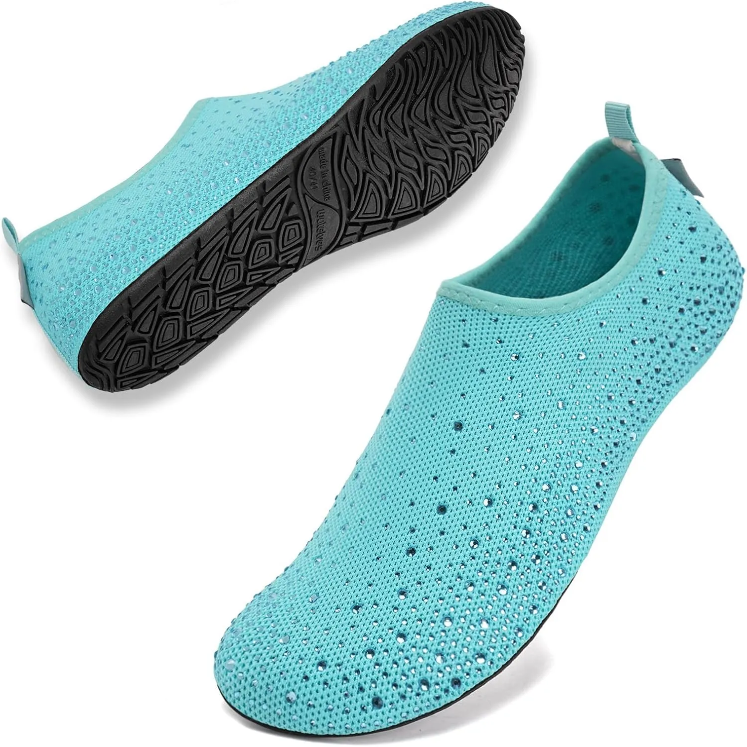 WateLves Womens Barefoot Water Shoes Travel House Slippers for Indoor and Outdoor Aqua Socks for Beach Swim Surf Yoga Dancing Camping Must Haves