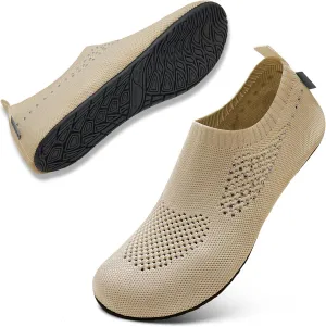WateLves Womens Barefoot Water Shoes Travel House Slippers for Indoor and Outdoor Aqua Socks for Beach Swim Surf Yoga Dancing Camping Must Haves