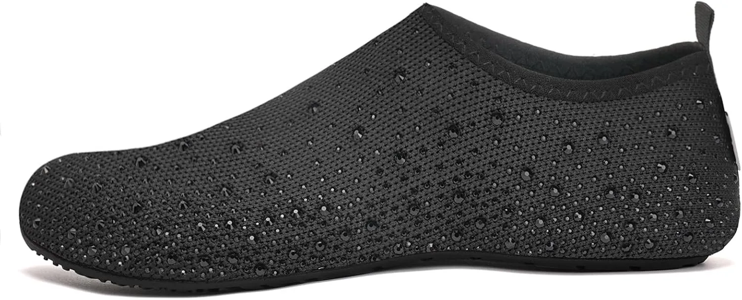 WateLves Womens Barefoot Water Shoes Travel House Slippers for Indoor and Outdoor Aqua Socks for Beach Swim Surf Yoga Dancing Camping Must Haves