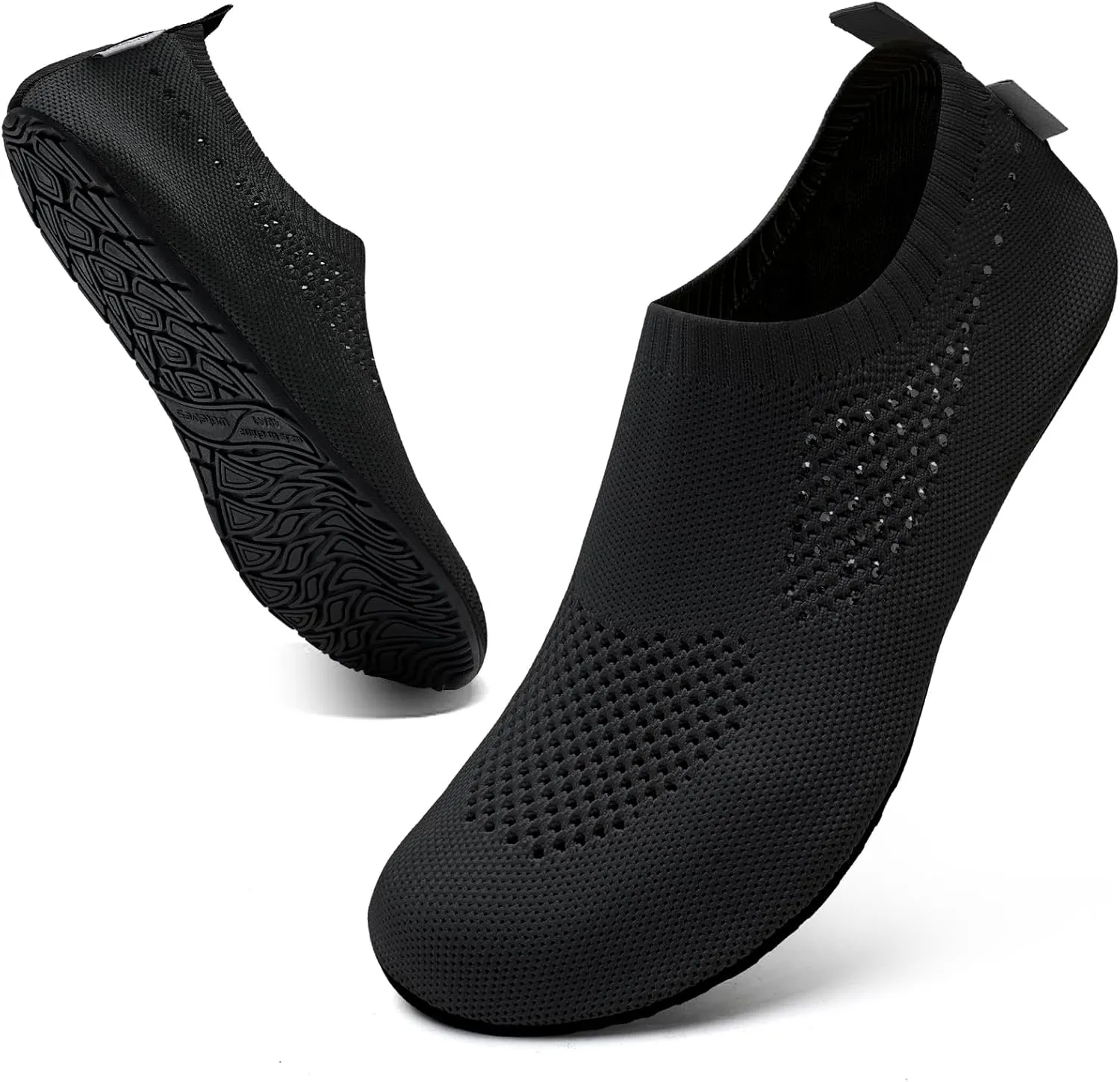 WateLves Womens Barefoot Water Shoes Travel House Slippers for Indoor and Outdoor Aqua Socks for Beach Swim Surf Yoga Dancing Camping Must Haves