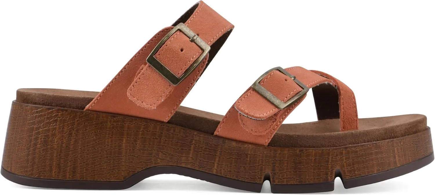 WHITE MOUNTAIN Women's Lefter Low Platform Sandal