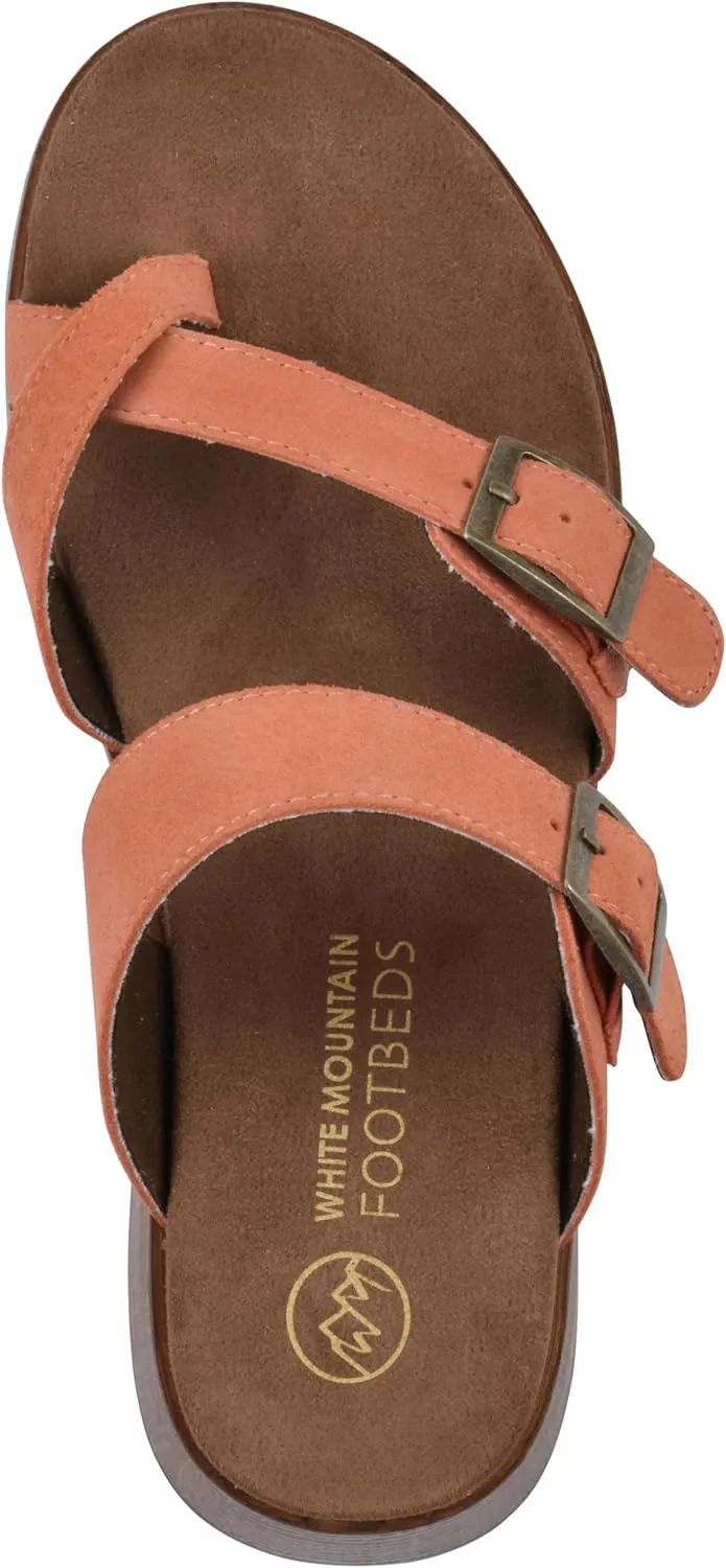 WHITE MOUNTAIN Women's Lefter Low Platform Sandal