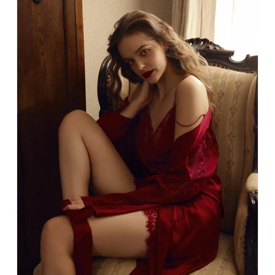 Willow satin slip