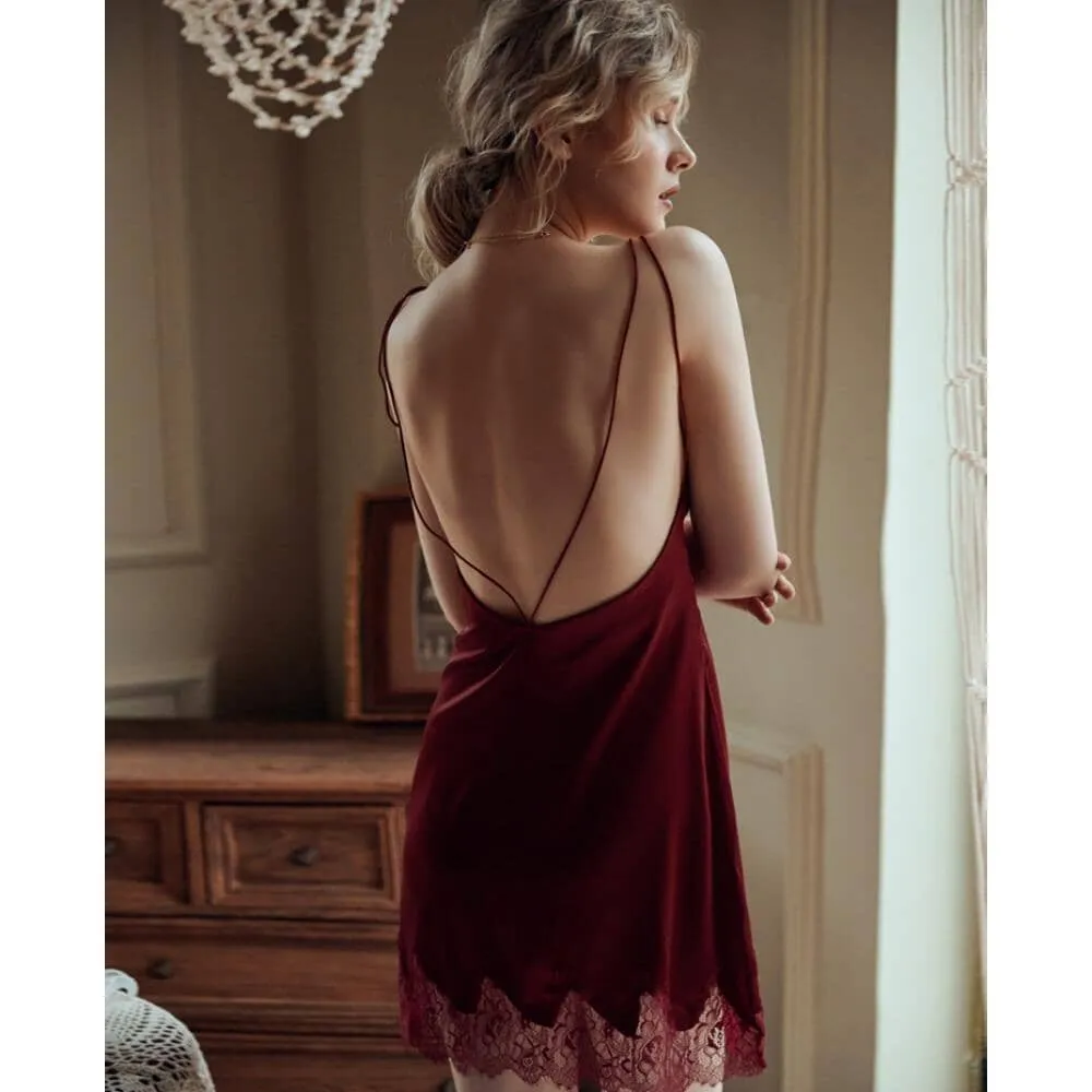 Willow satin slip