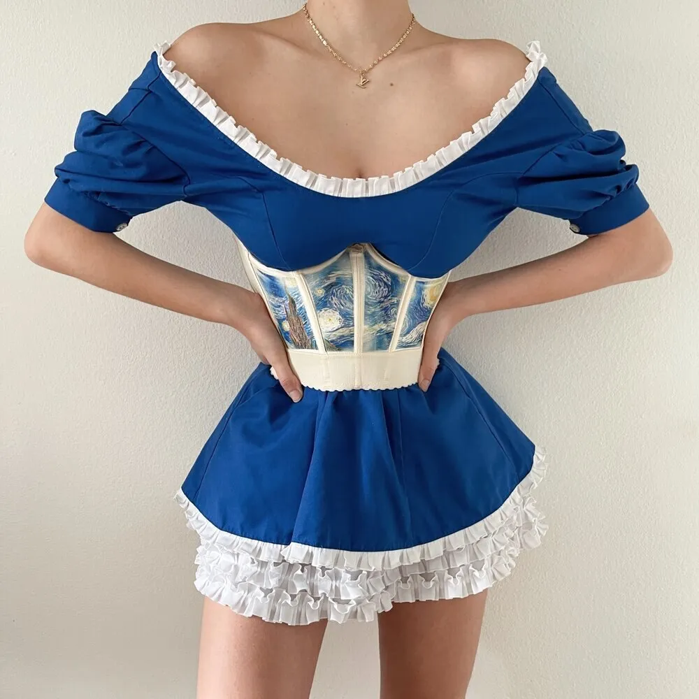 Women Push Up Corset Waist Trainer Body Shaper Girdle