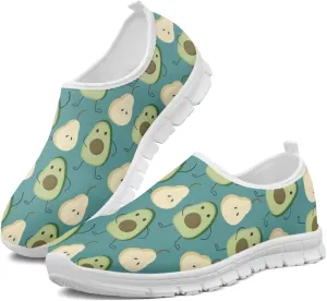 Women's Fruit Work Shoes Casual Loafers Flats Walk Shoes Ankle Support Platform Sneaker for Travel
