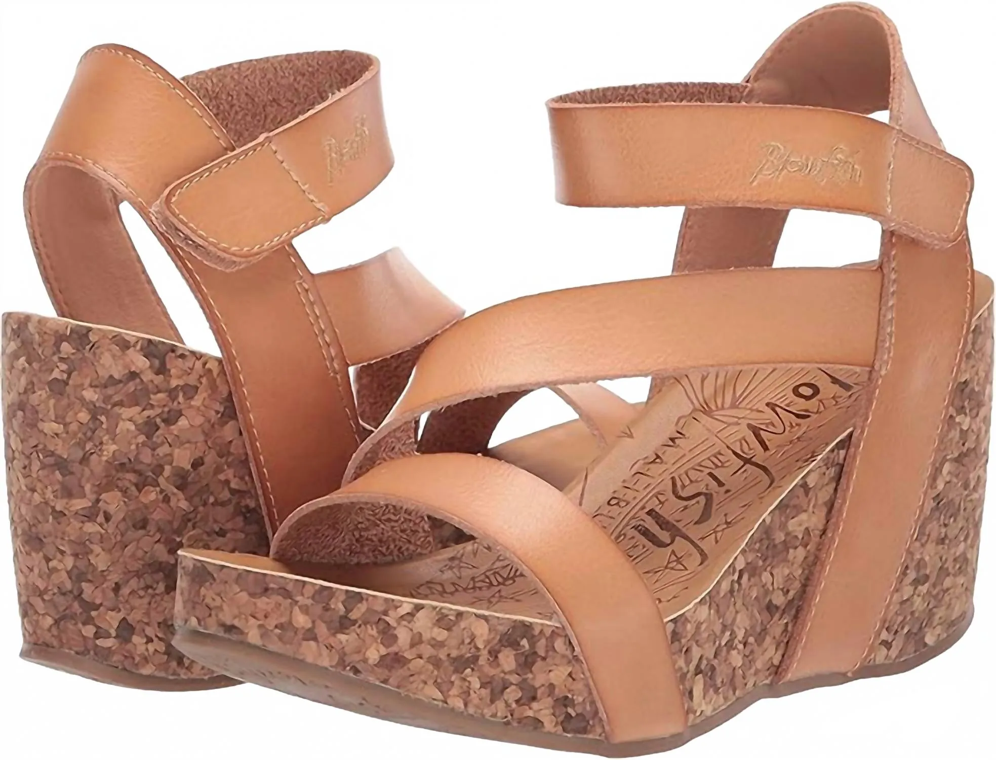 Women's Hapuku Wedge Sandal In Beige Nude Dyecut