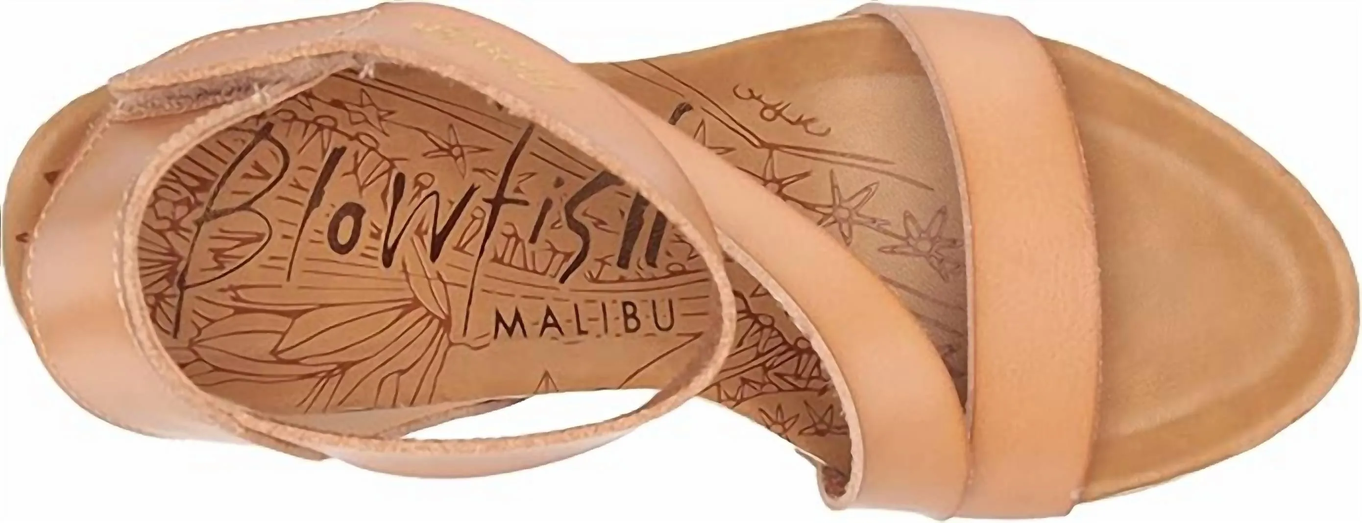 Women's Hapuku Wedge Sandal In Beige Nude Dyecut