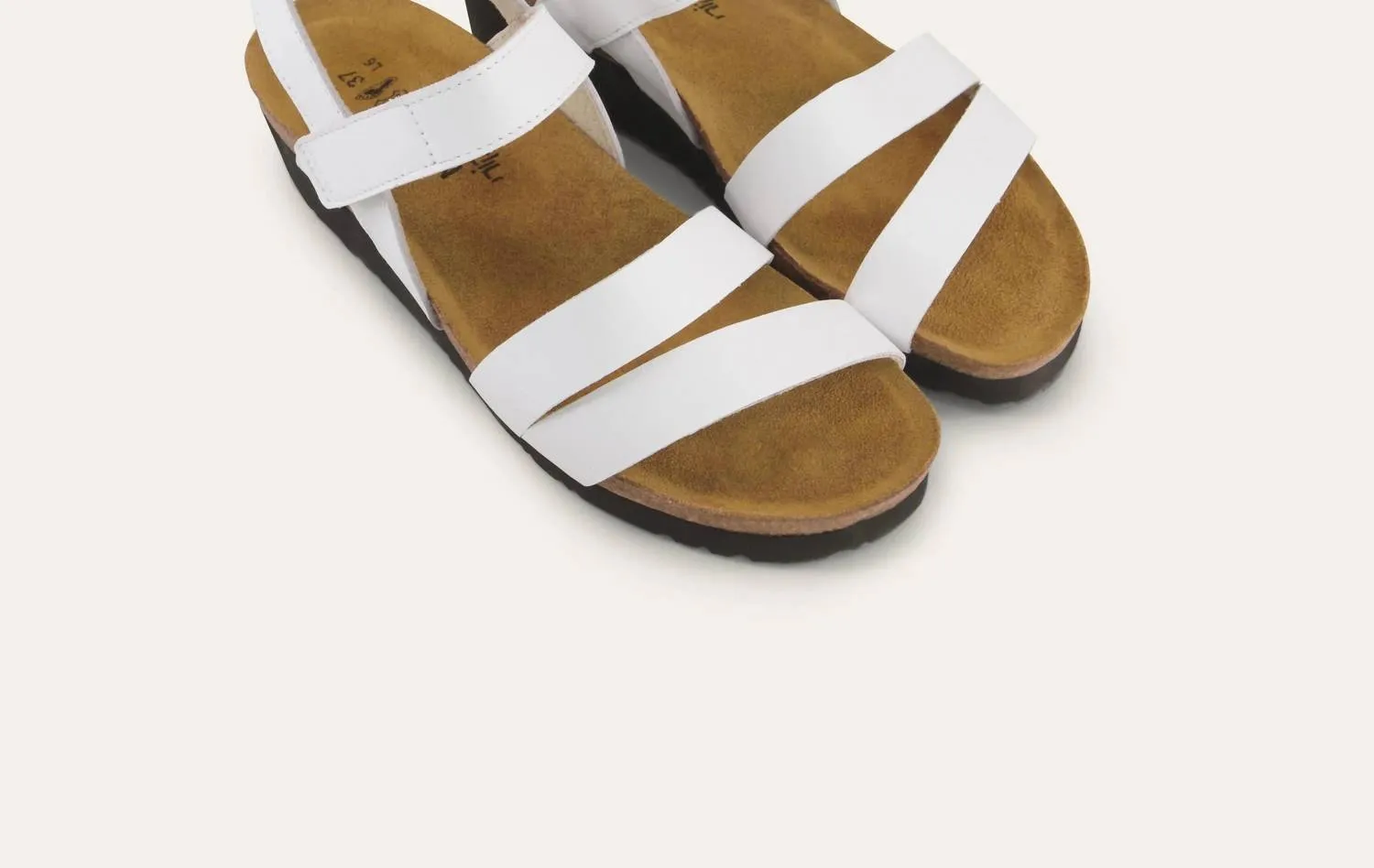 Women's Kayla Sandals - Narrow In White