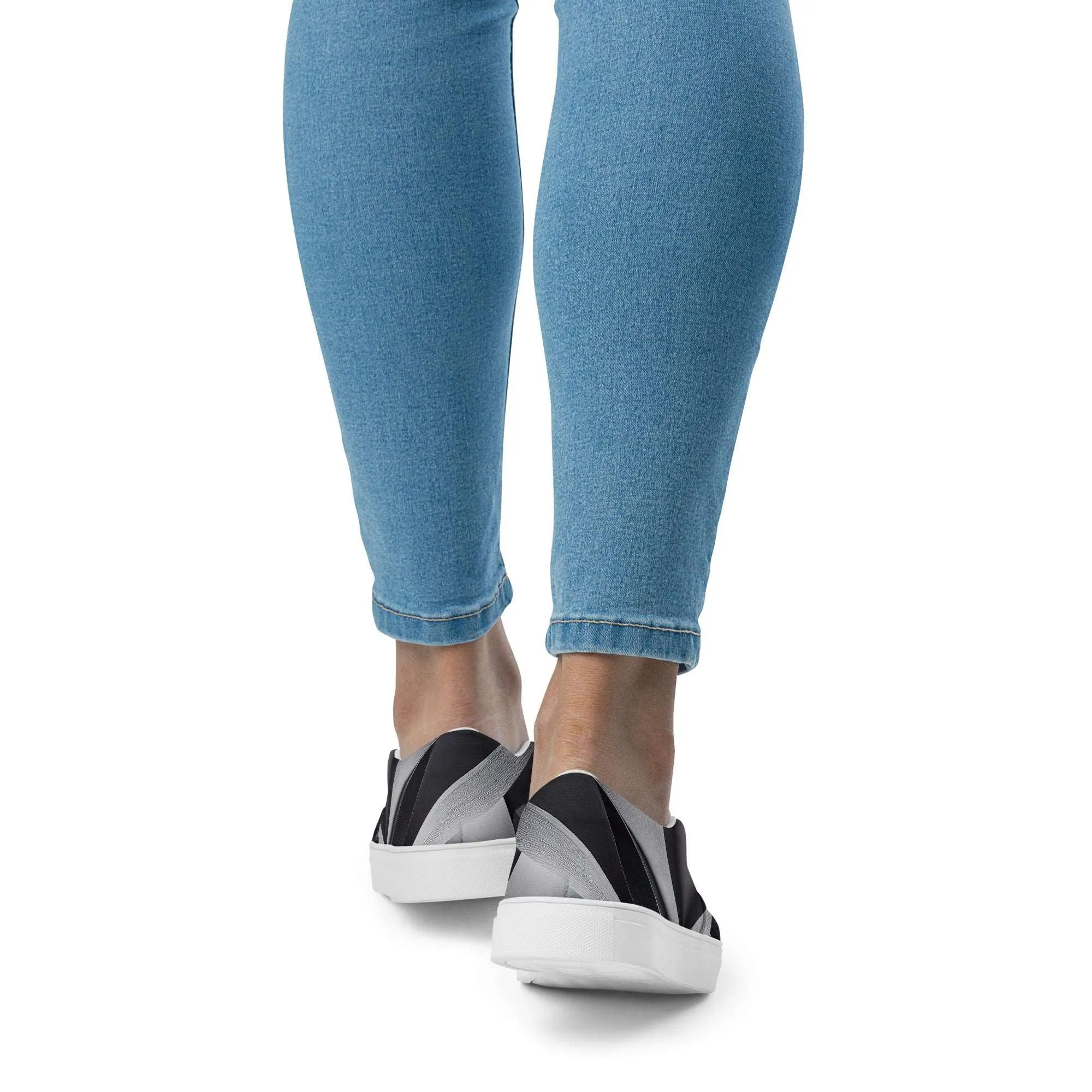 Women’s Slip-on Canvas Stamp-8