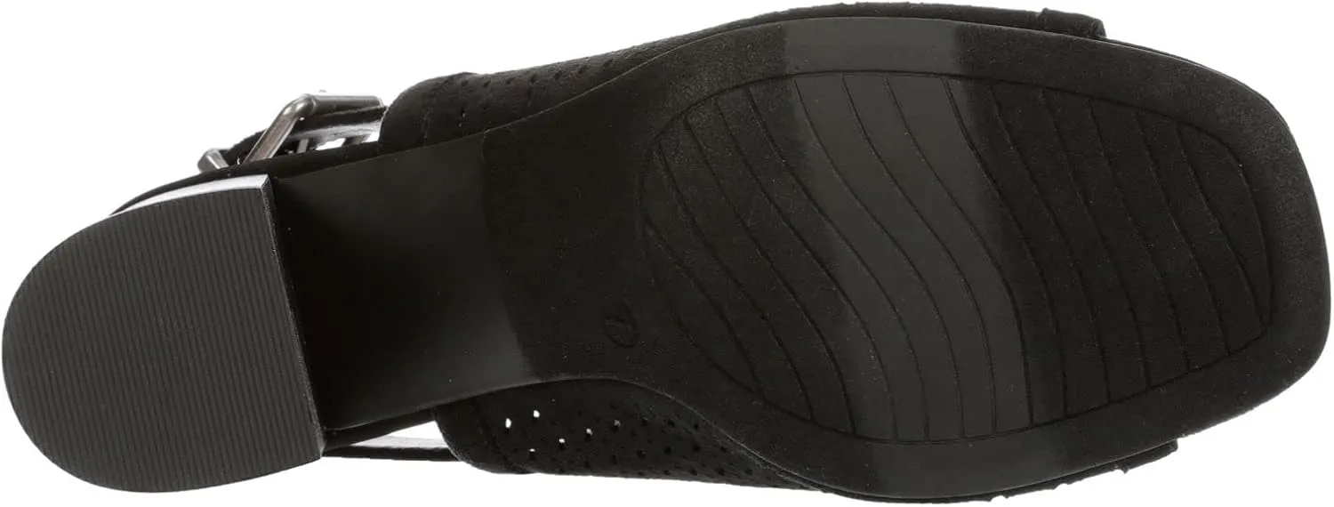 XAPPEAL Zella - Women's Peep Toe Cut Out Block Heeled Sandal Booties