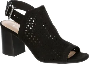 XAPPEAL Zella - Women's Peep Toe Cut Out Block Heeled Sandal Booties