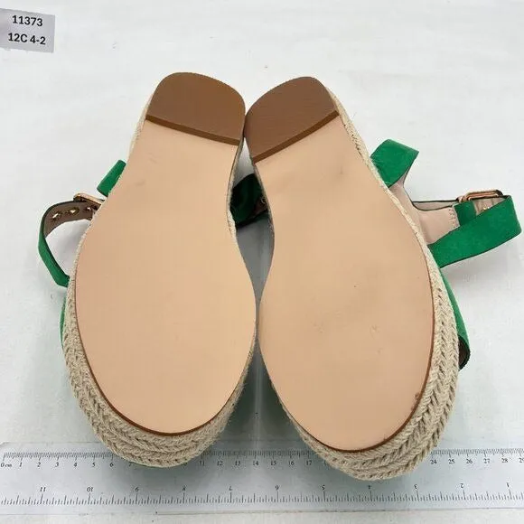 YDN Women Open Toe Ankle Strap Wedge Low Heel Espadrille Sandals Platform Summer