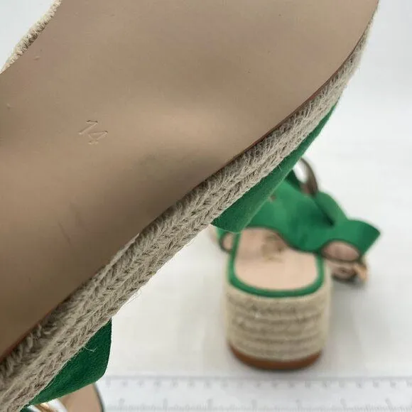 YDN Women Open Toe Ankle Strap Wedge Low Heel Espadrille Sandals Platform Summer