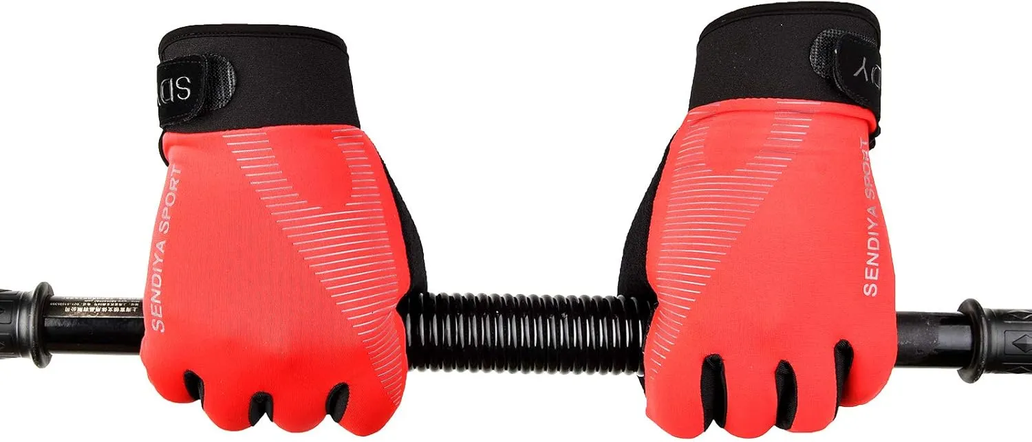 YHT Workout Gloves, Full Palm Protection & Extra Grip, Gym Fishing Fencing Gloves for Weight Lifting, Training, Fitness, Exercise (Men & Women)