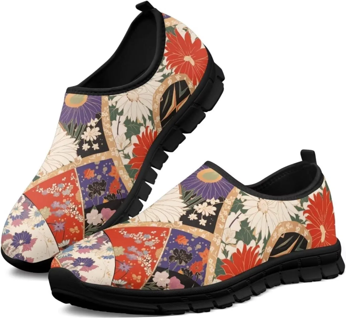 Ystardream Women's Loafers & Slip-Ons Casual Canvas Slip-On Ladies Travel Shoes