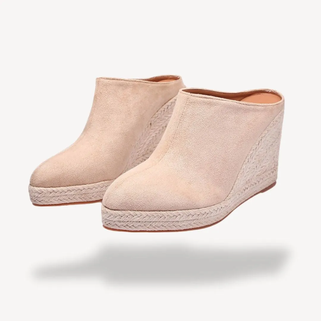 Zara | Comfortable Orthopedic Wedge Espadrille Slides